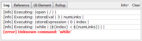 Selenium IDE Trouble Extension